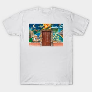 The Painted Doors And Windows Of Las Flores - 1 © T-Shirt